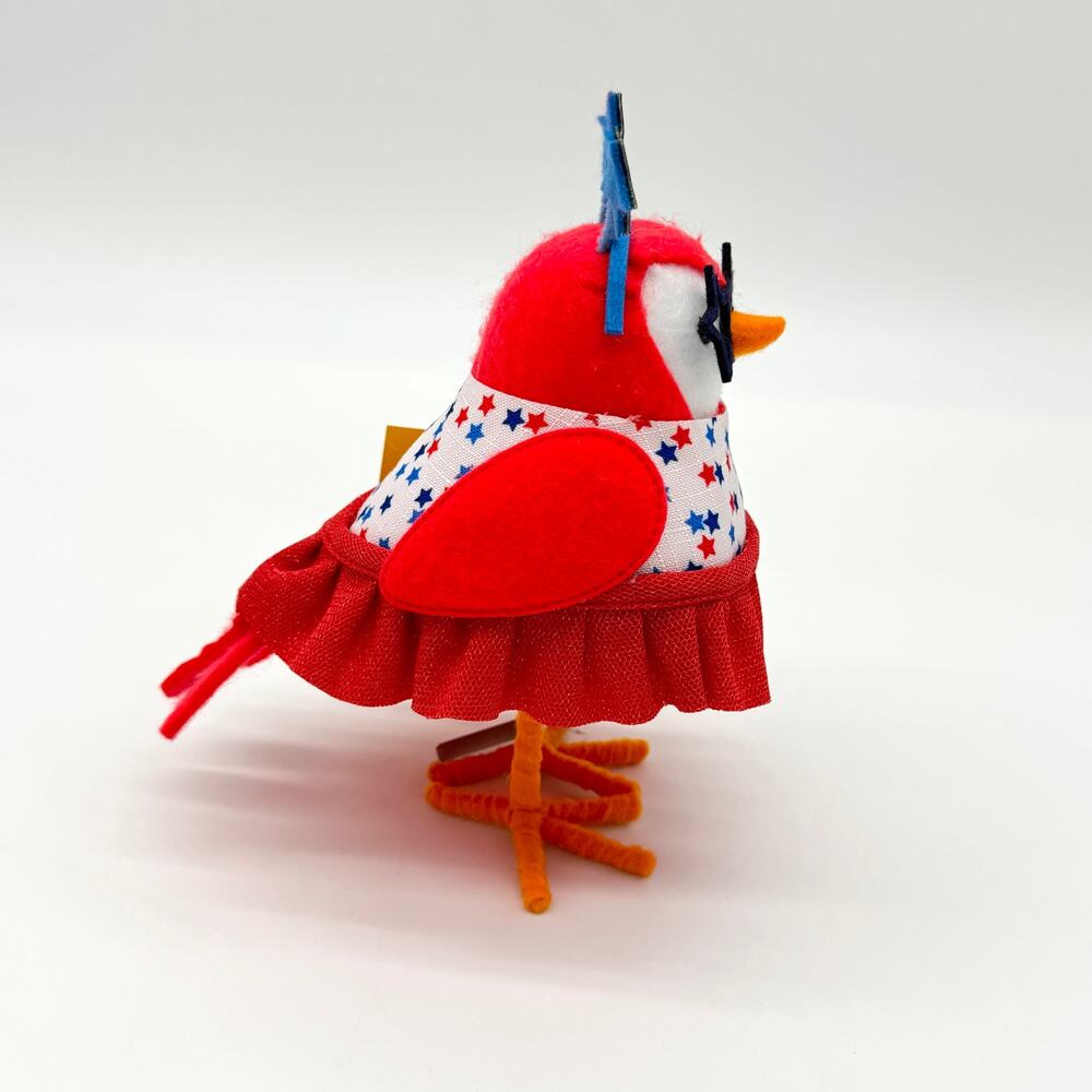 Target Sun Squad STARLA Patriotic 4th of July Star Glasses Fabric Bird 2024 New - Picture 4 of 4